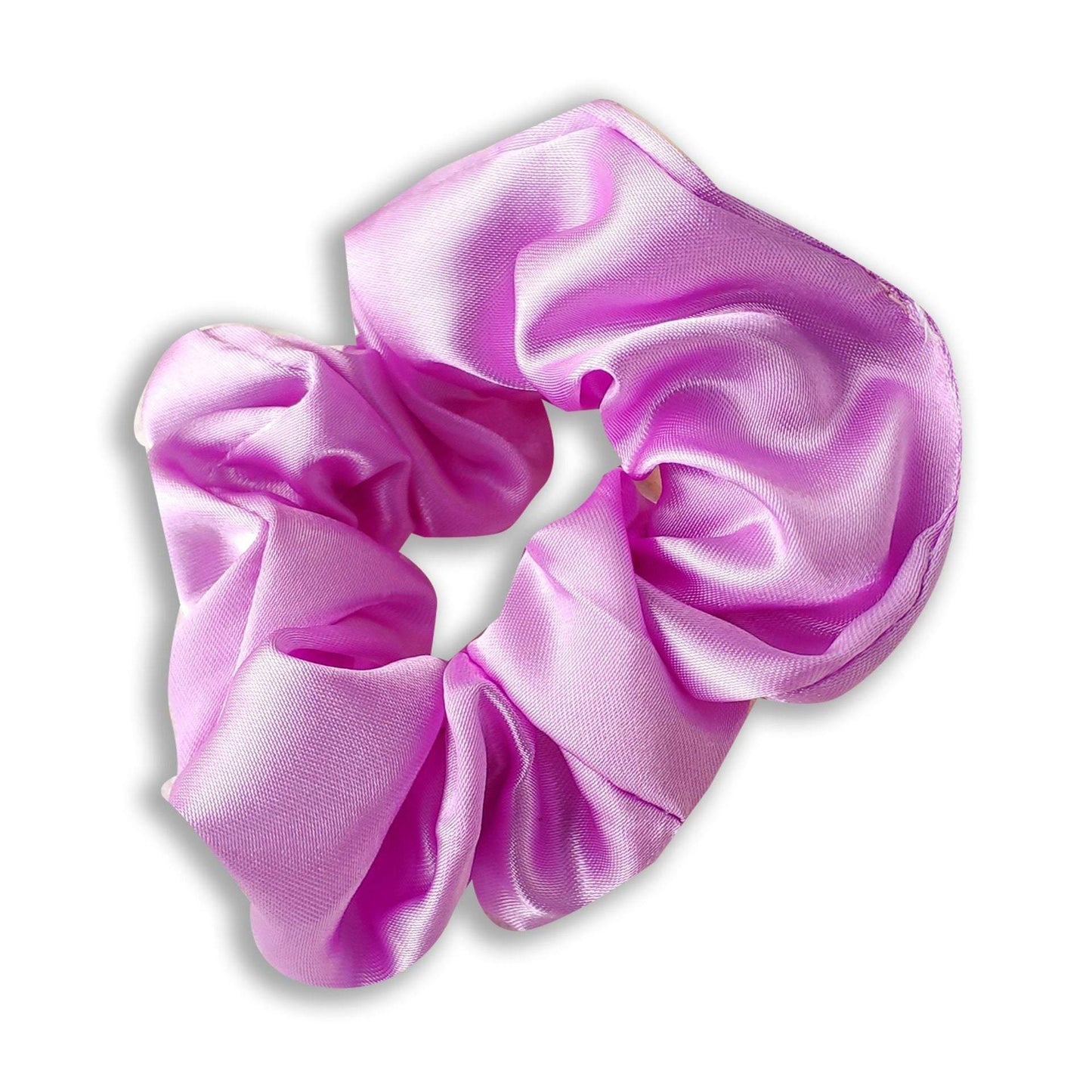 Multicolor Satin Cloth Loop Hair Tie Large Intestine Hair Loop