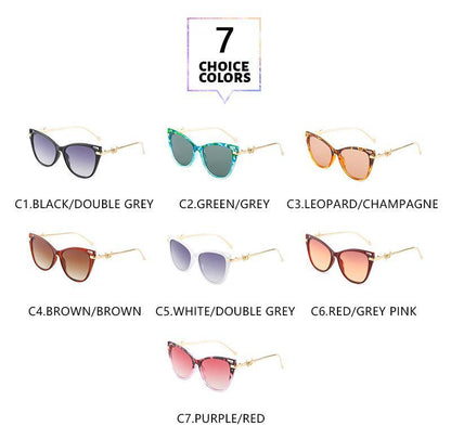 Women's Sunglasses Personality Butterfly Metal Sunglasses