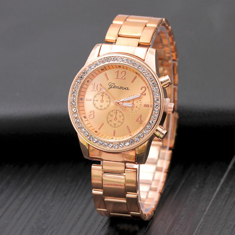 Women Classic Watches Stainless Steel Wristwatch