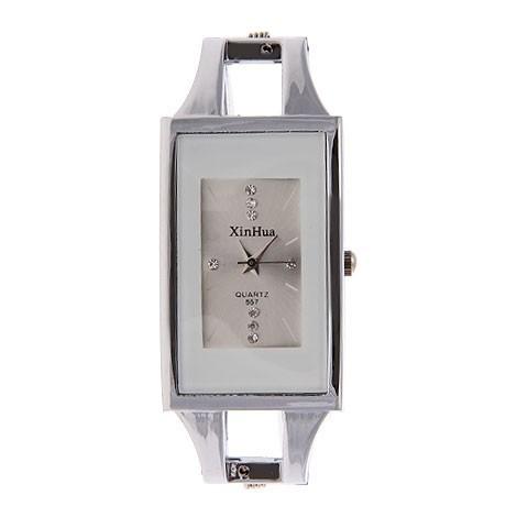 Women Stainless Steel Bangle Watch