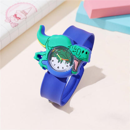 Adorable Children's Cartoon Pattern Quartz Clap Watch