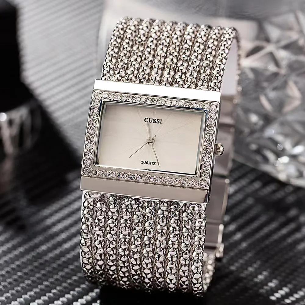 Women's High-Quality Square Large Dial Watch