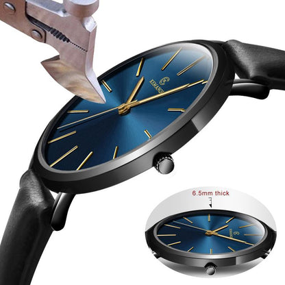 6.5mm Ultra-thin Men's Elegant Fashion Business Quartz Watches