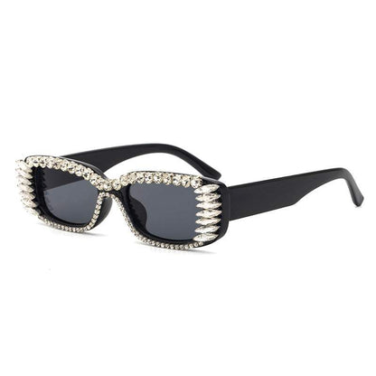 Women's Summer Inlaid Square Sunglasses