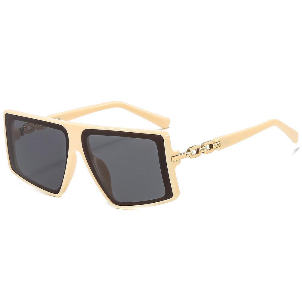 Women Metal irregular Sunglasses