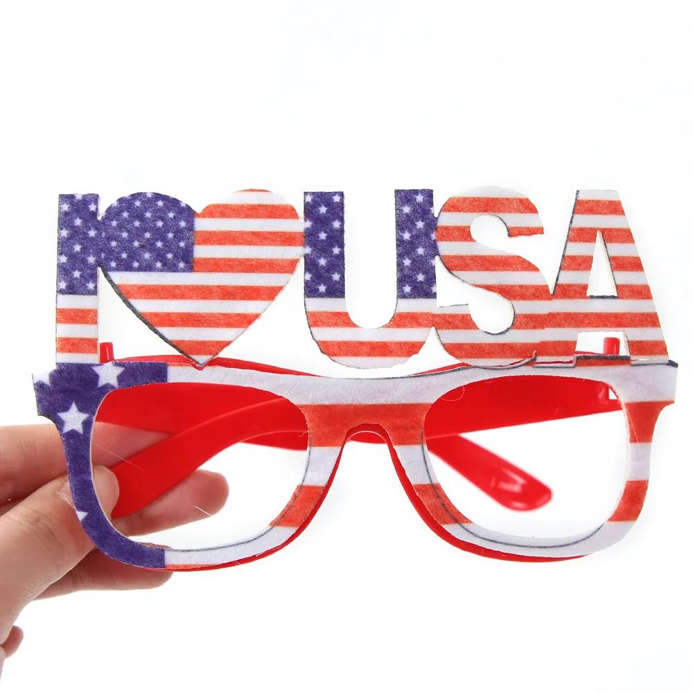 2024 4th of July Independence Day Flag Glasses