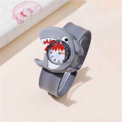 Adorable Children's Cartoon Pattern Quartz Clap Watch