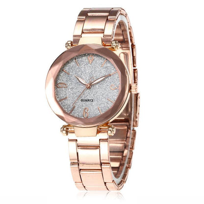 Women Quartz Classic Ladies Mujer Metal Wristwatch