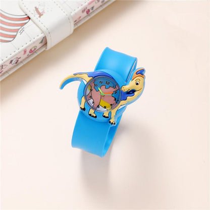 Adorable Children's Cartoon Pattern Quartz Clap Watch