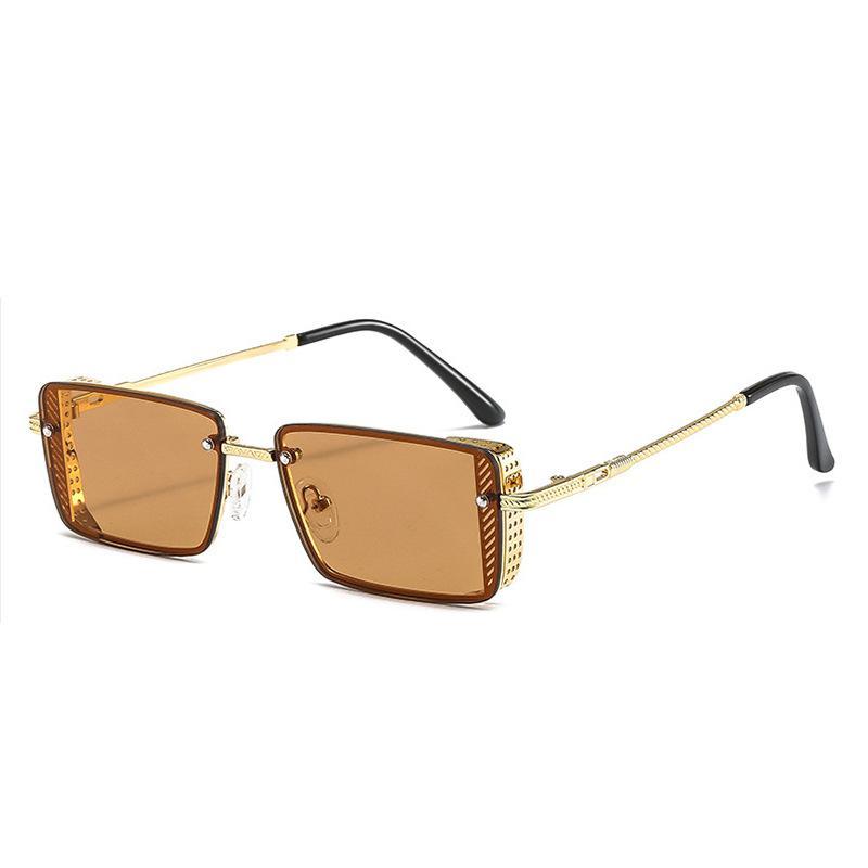 Metal Small Square Women Summer Sunglasses