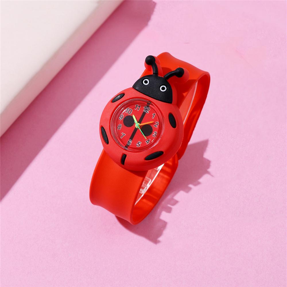 Adorable Children's Cartoon Pattern Quartz Clap Watch