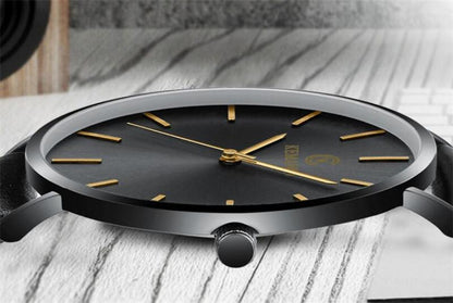 6.5mm Ultra-thin Men's Elegant Fashion Business Quartz Watches