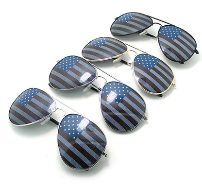 4th of July Independence Day Classic USA Flag Sunglasses