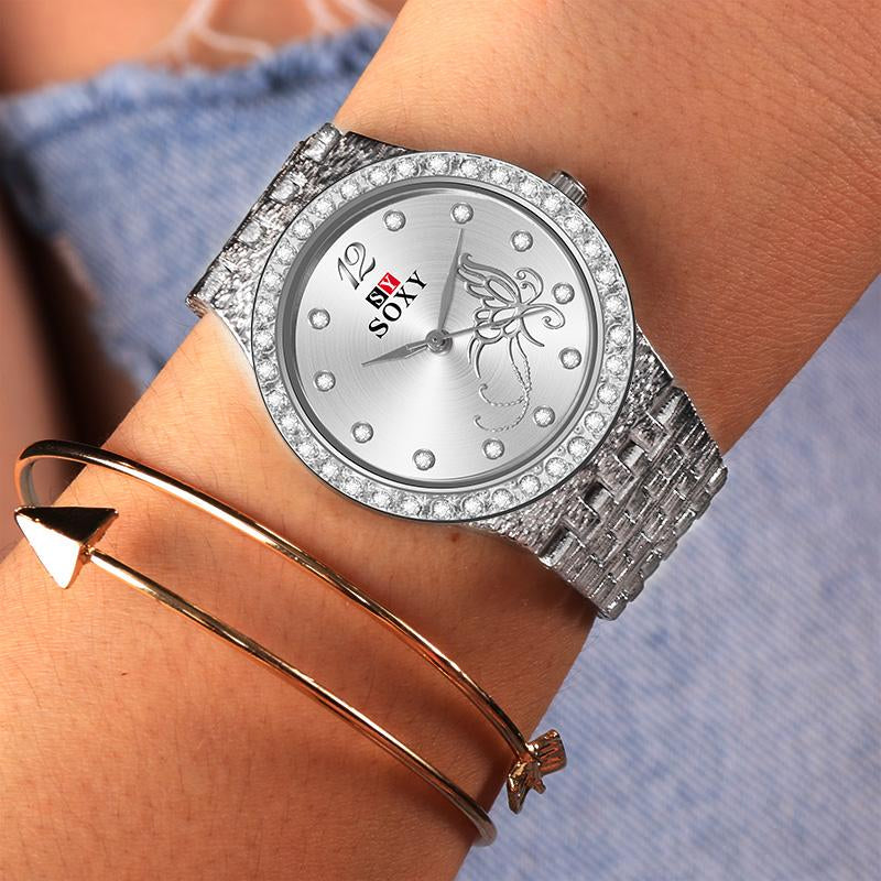 Womens Wristwatch Casual Quartz Watch