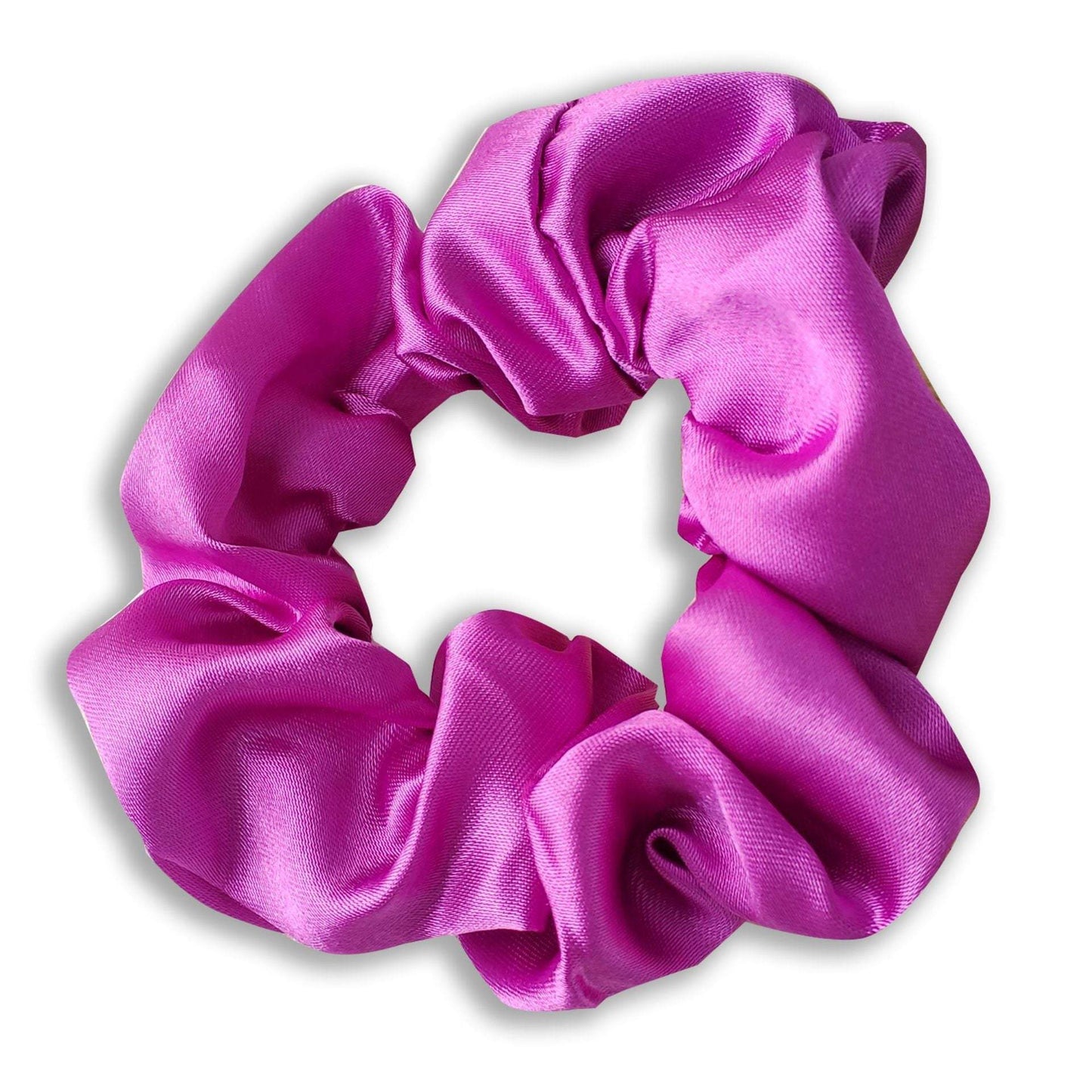 Multicolor Satin Cloth Loop Hair Tie Large Intestine Hair Loop