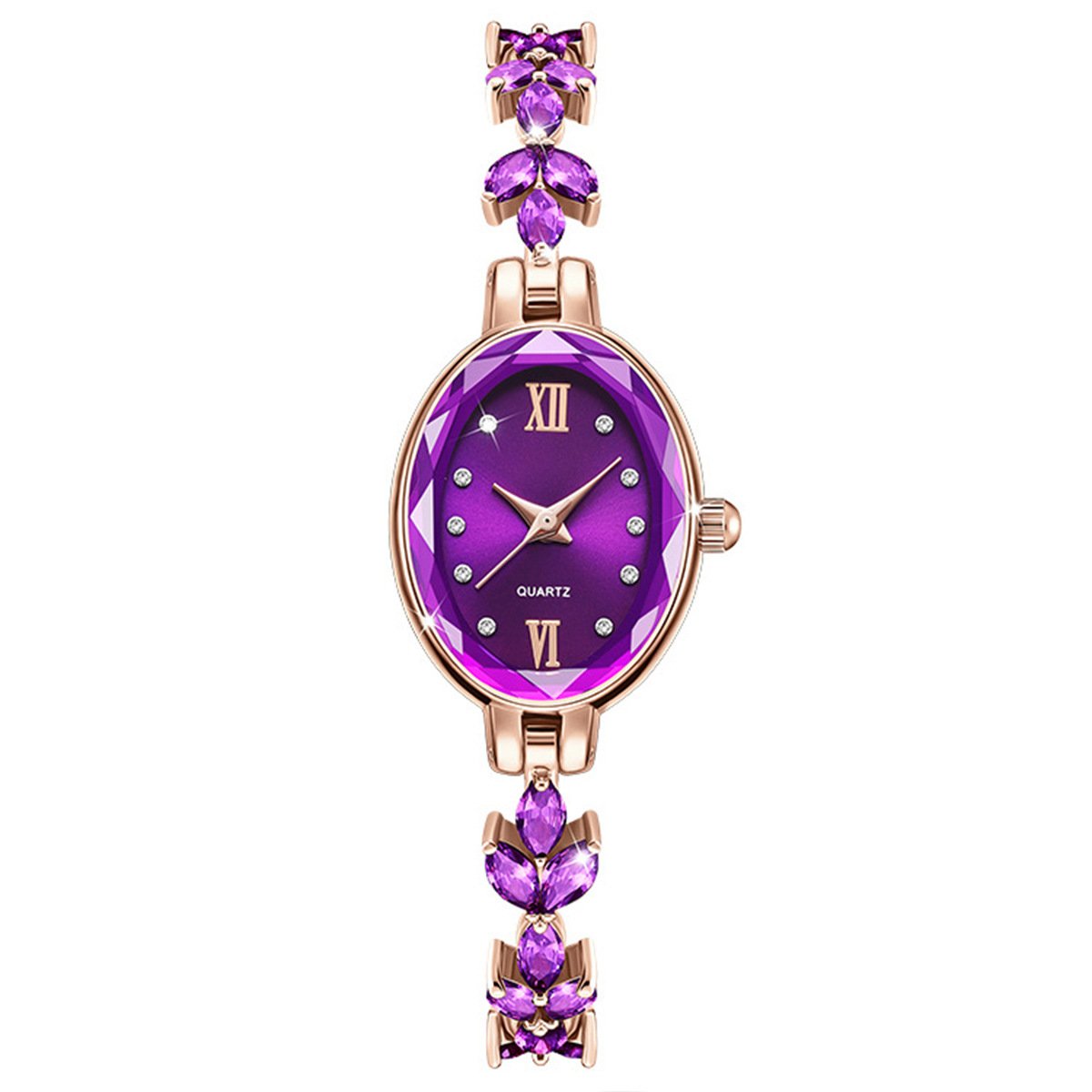 Violet Petal Light Jewelry Women's Watch