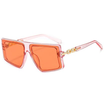 Women Metal irregular Sunglasses