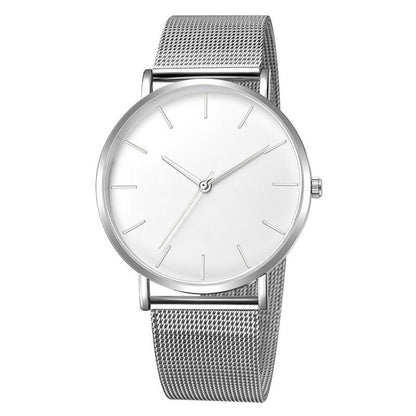 Women Mesh Stainless Steel Wrist Watch