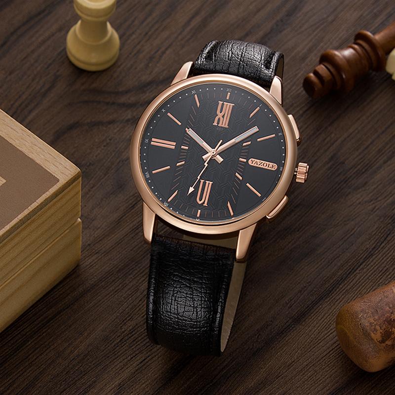 YAZOLE Luminous Waterproof Men's Watch Brand Luxury Wrist Watch Clock