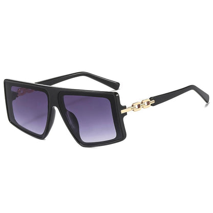 Women Metal irregular Sunglasses