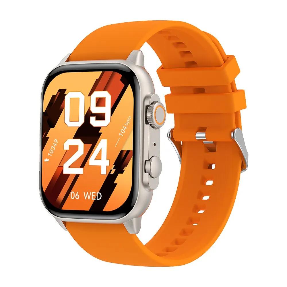 2.0 Inch AMOLED Support AOD 100 Sports Modes Smart Watches