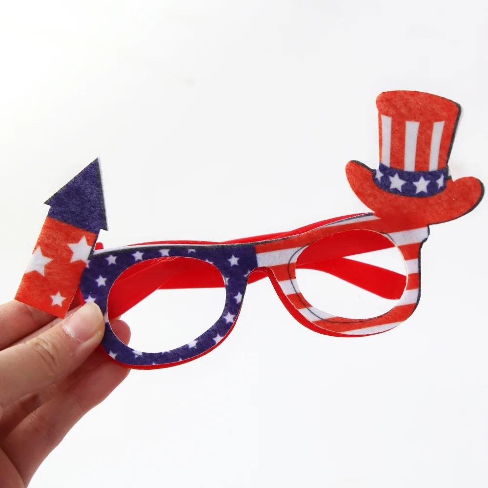 2024 4th of July Independence Day Flag Glasses