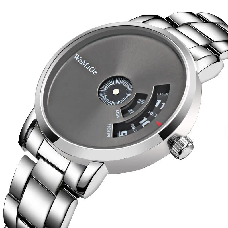 Men Stainless Steel Quartz Unique watches