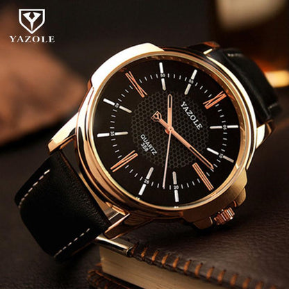 YAZOLE Men's Watches Elegant Casual leisure Male Quartz