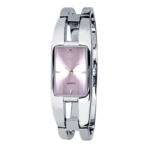 Women's Square Dial Bracelet Bangle Wrist Watch