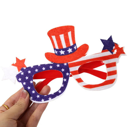 2024 4th of July Independence Day Flag Glasses