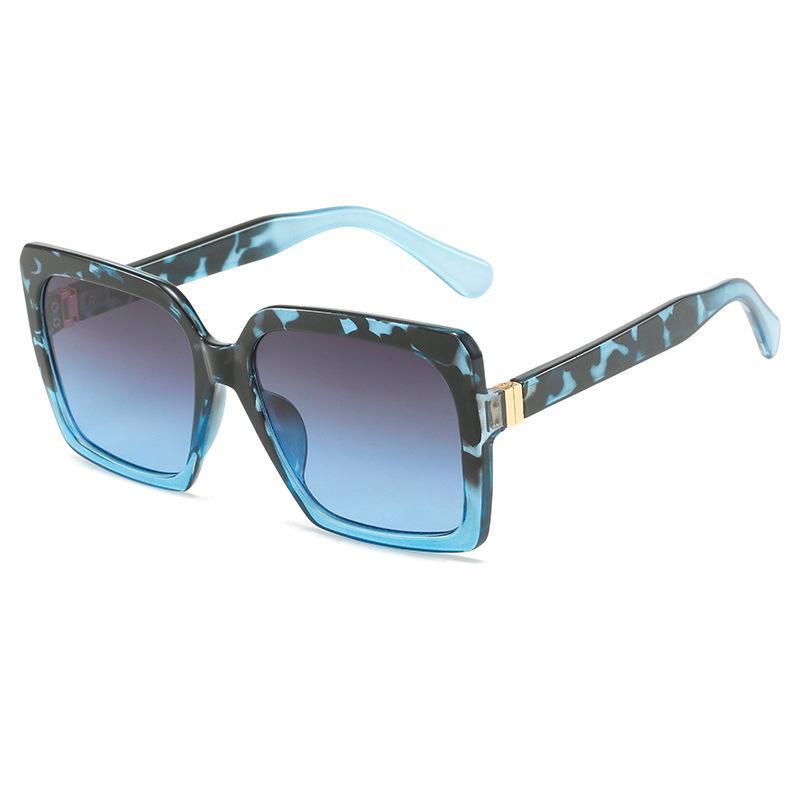 Women Summer Box Contrast Sunglasses