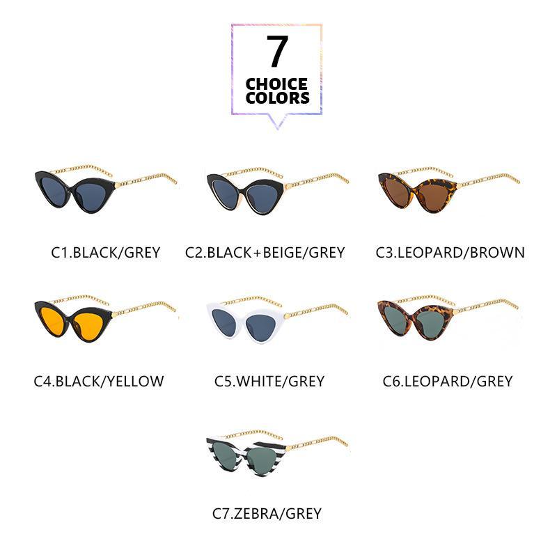 Women Summer Chain Sunglasses