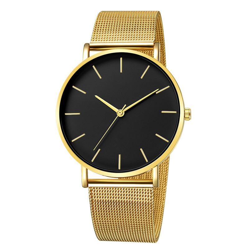 Women Mesh Stainless Steel Wrist Watch