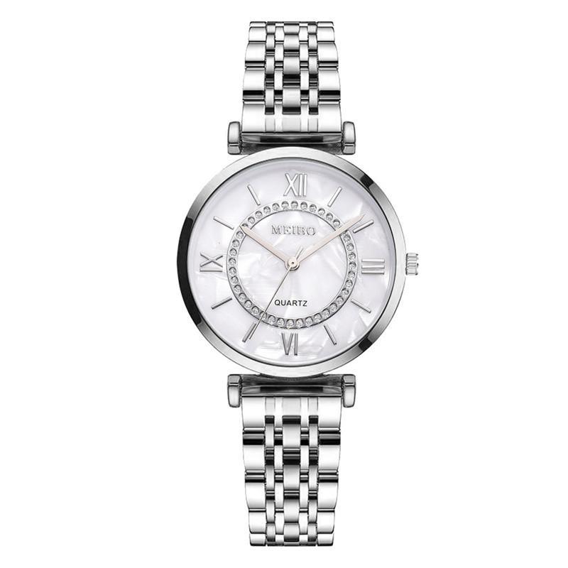 Women Watch Steel Quartz Fashion Wristwatch-ZZH2839