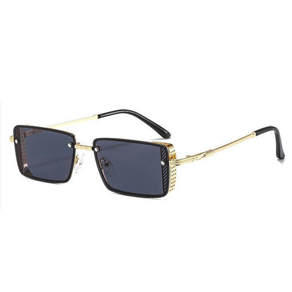 Metal Small Square Women Summer Sunglasses