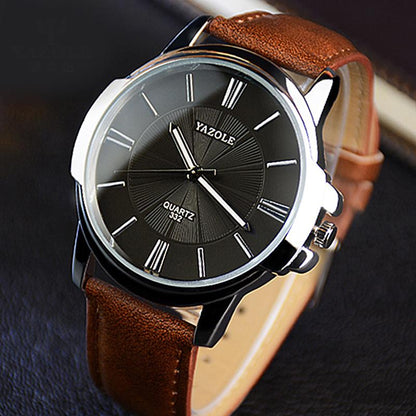 Yazole Quartz Watch Men Top Brand Luxury Famous Wrist Watch Business Quartz-watch