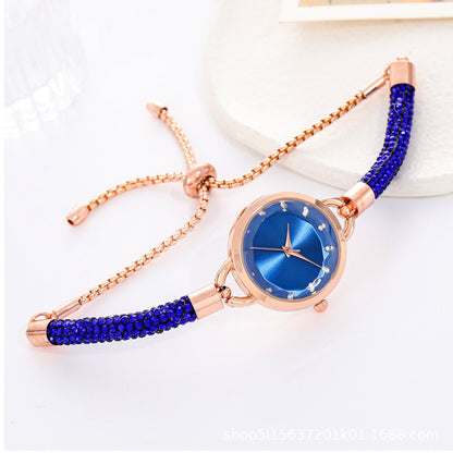 Women's Fashion Free Adjustment Bracelet Watches