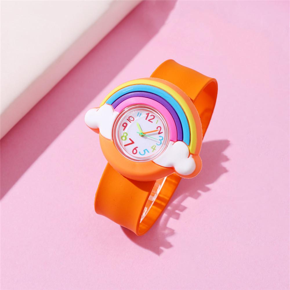 Adorable Children's Cartoon Pattern Quartz Clap Watch