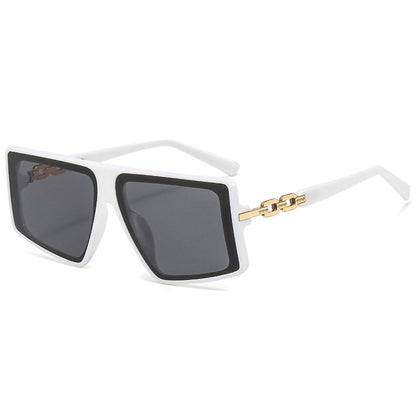 Women Metal irregular Sunglasses