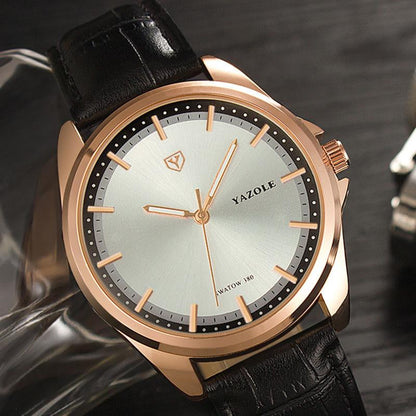 YAZOLE Top Brand Luxury Famous Fashion Bussiness Male Clock Quartz Watch