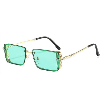 Metal Small Square Women Summer Sunglasses