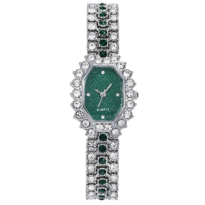 Women Watch Rhinestone Steel Quartz Fashion Wristwatch LLZ13865