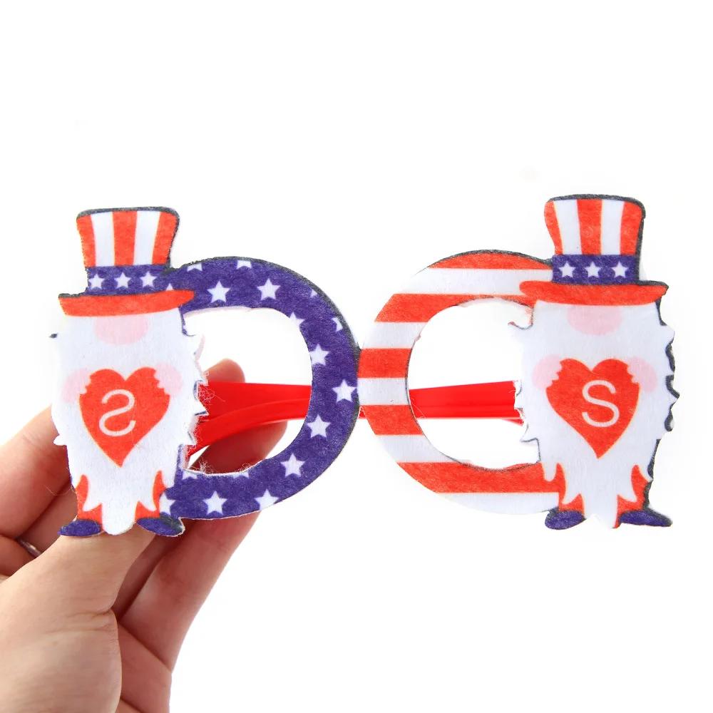 2024 4th of July Independence Day Flag Glasses