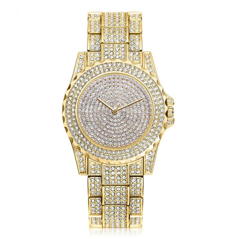 Women Wristwatch Inlaid Rhinestone Quartz Watch