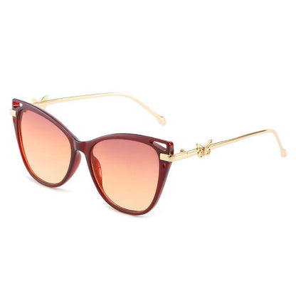 Women's Sunglasses Personality Butterfly Metal Sunglasses