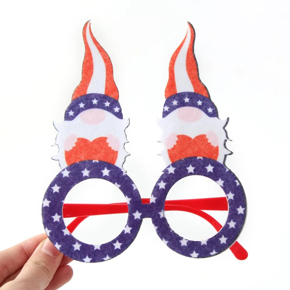 2024 4th of July Independence Day Flag Glasses