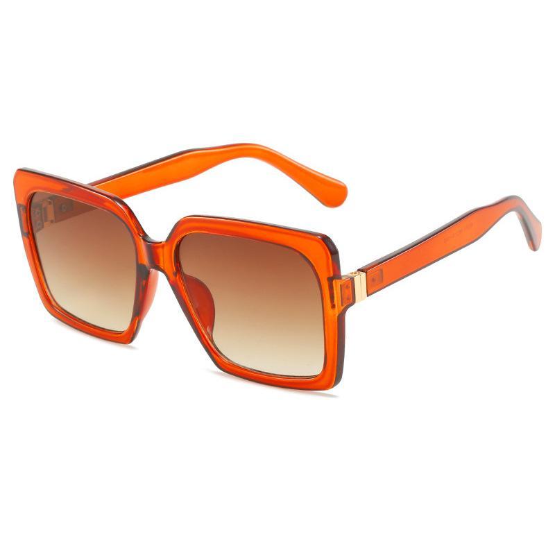 Women Summer Box Contrast Sunglasses