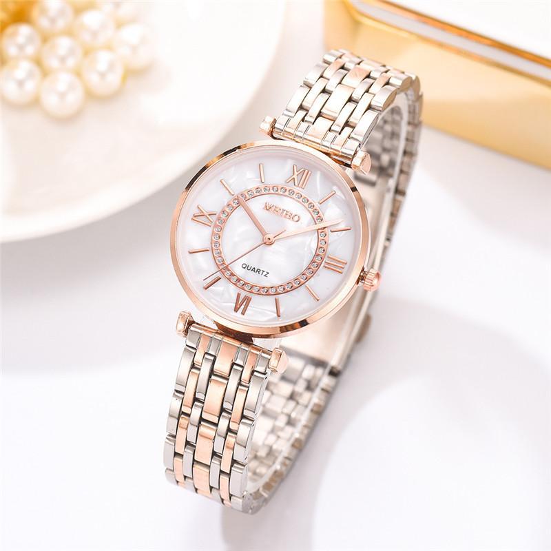 Women Watch Steel Quartz Fashion Wristwatch-ZZH2839