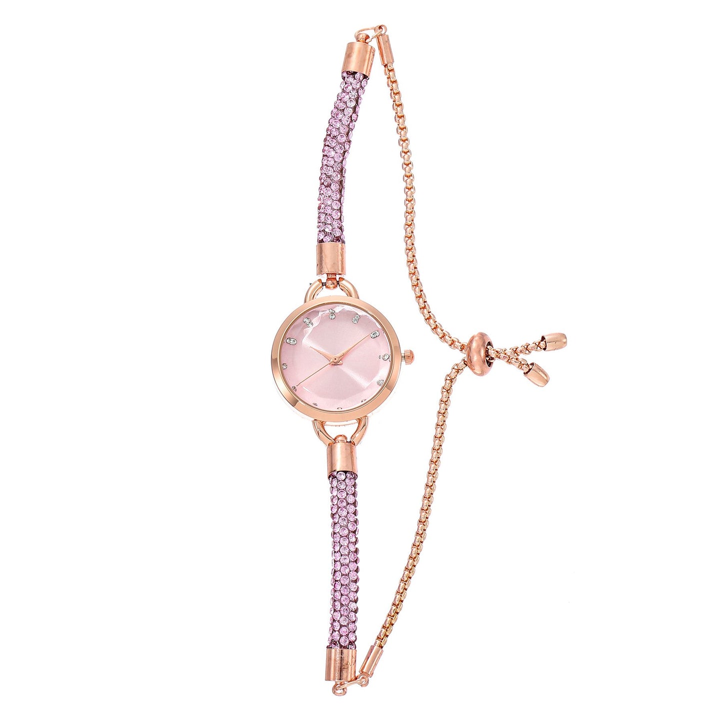 Women's Fashion Free Adjustment Bracelet Watches