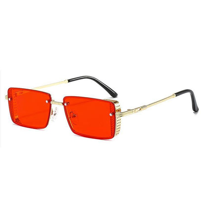 Metal Small Square Women Summer Sunglasses